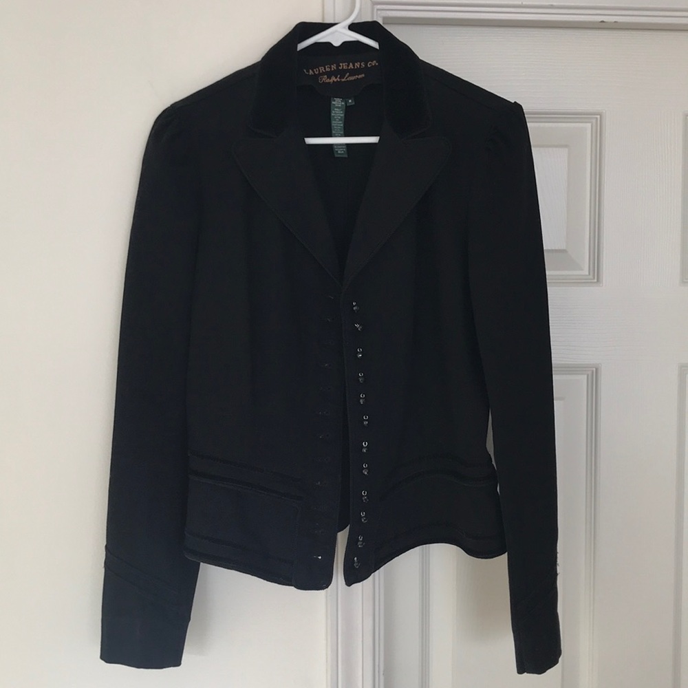 Ralph Lauren Black Denim Jacket